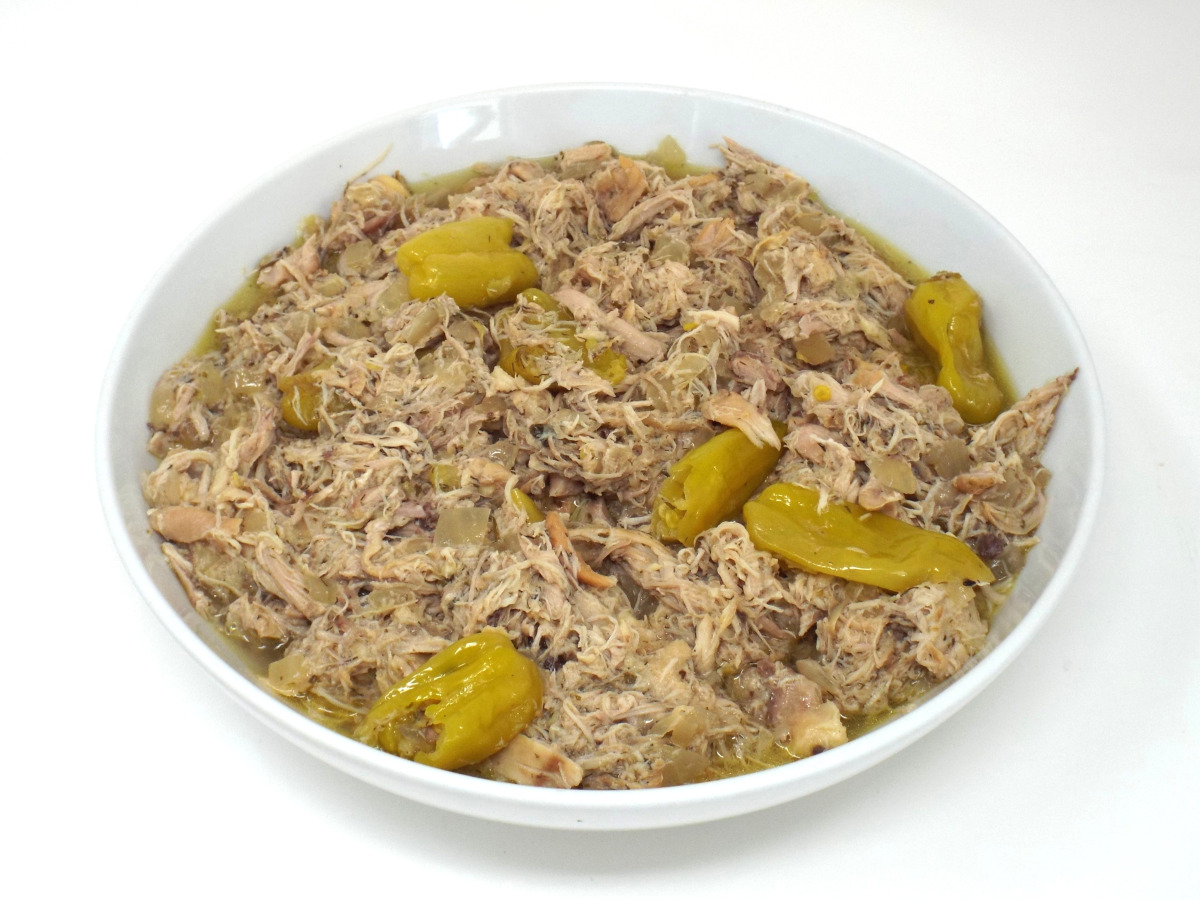 Slow Cooker Mississippi Chicken