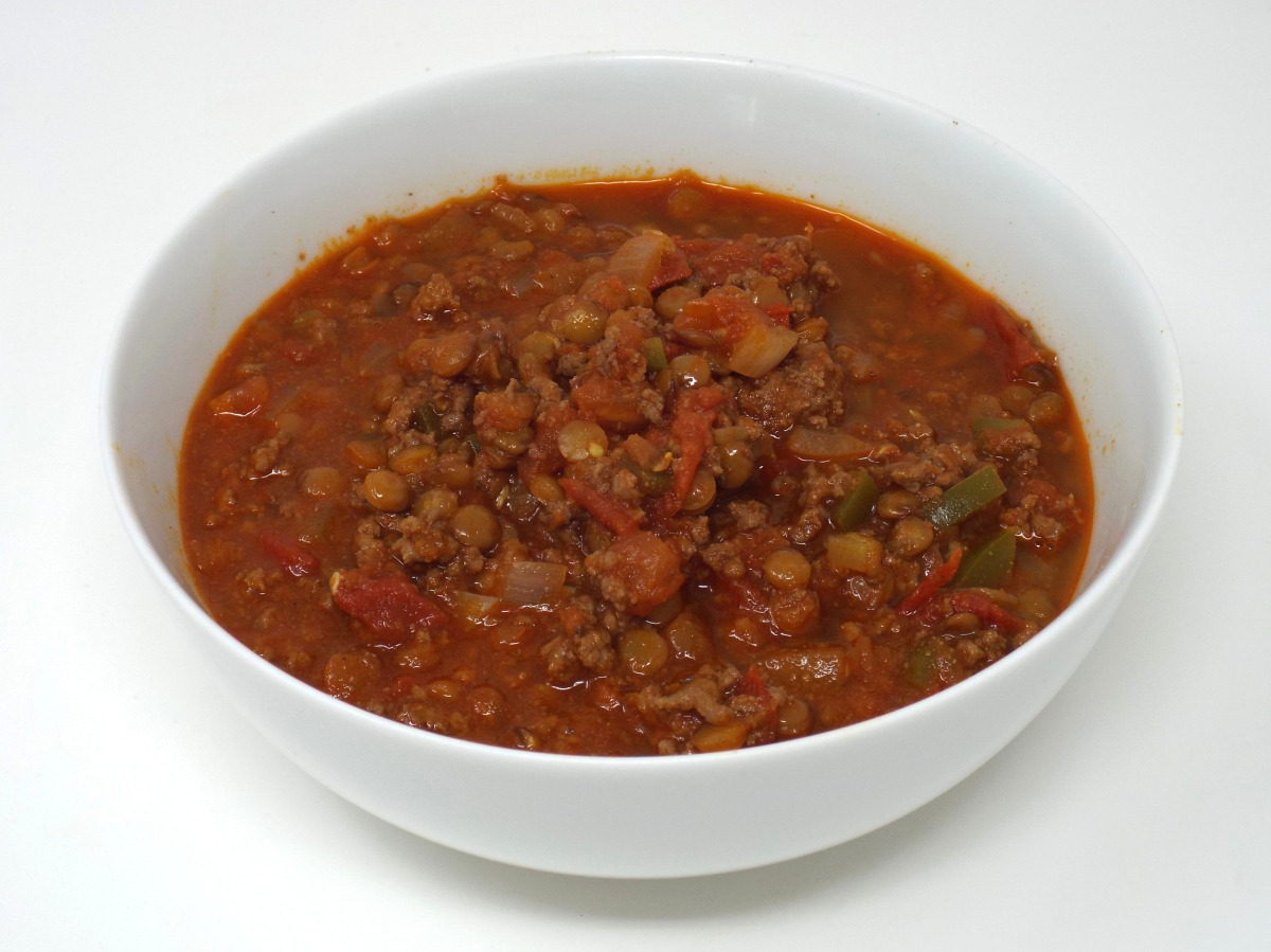 Ground Beef and Lentil Chili