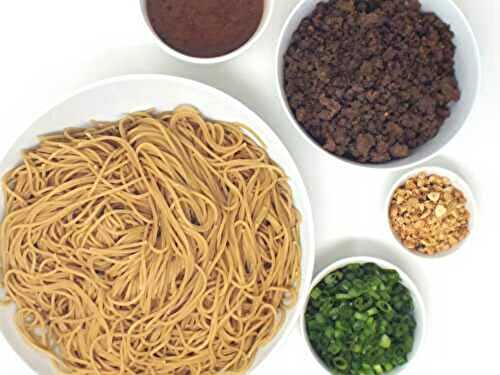 Spaghetti Dan Dan Noodles