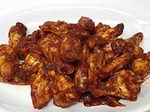 Baked Chicken Wings in Mexican Adobo Sauce