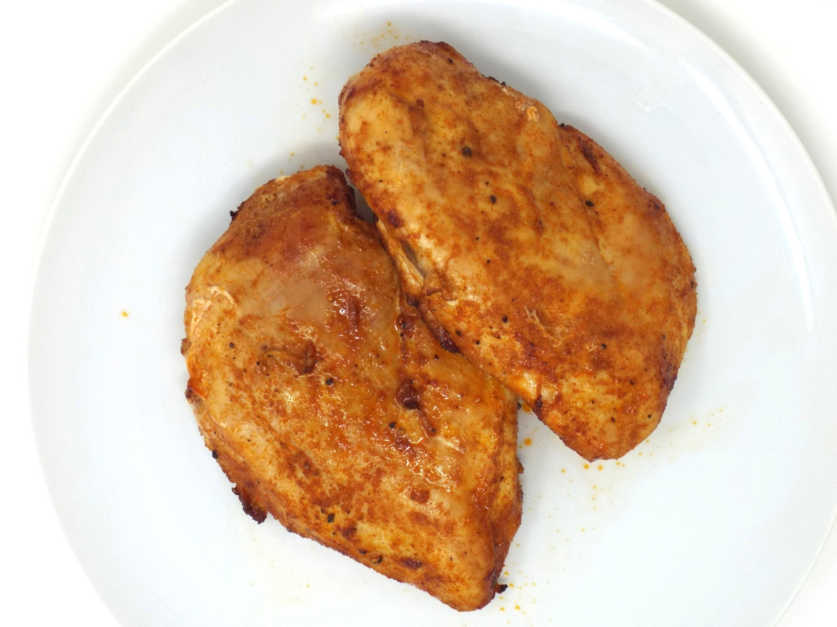 Smoky Air Fryer Chicken Breasts
