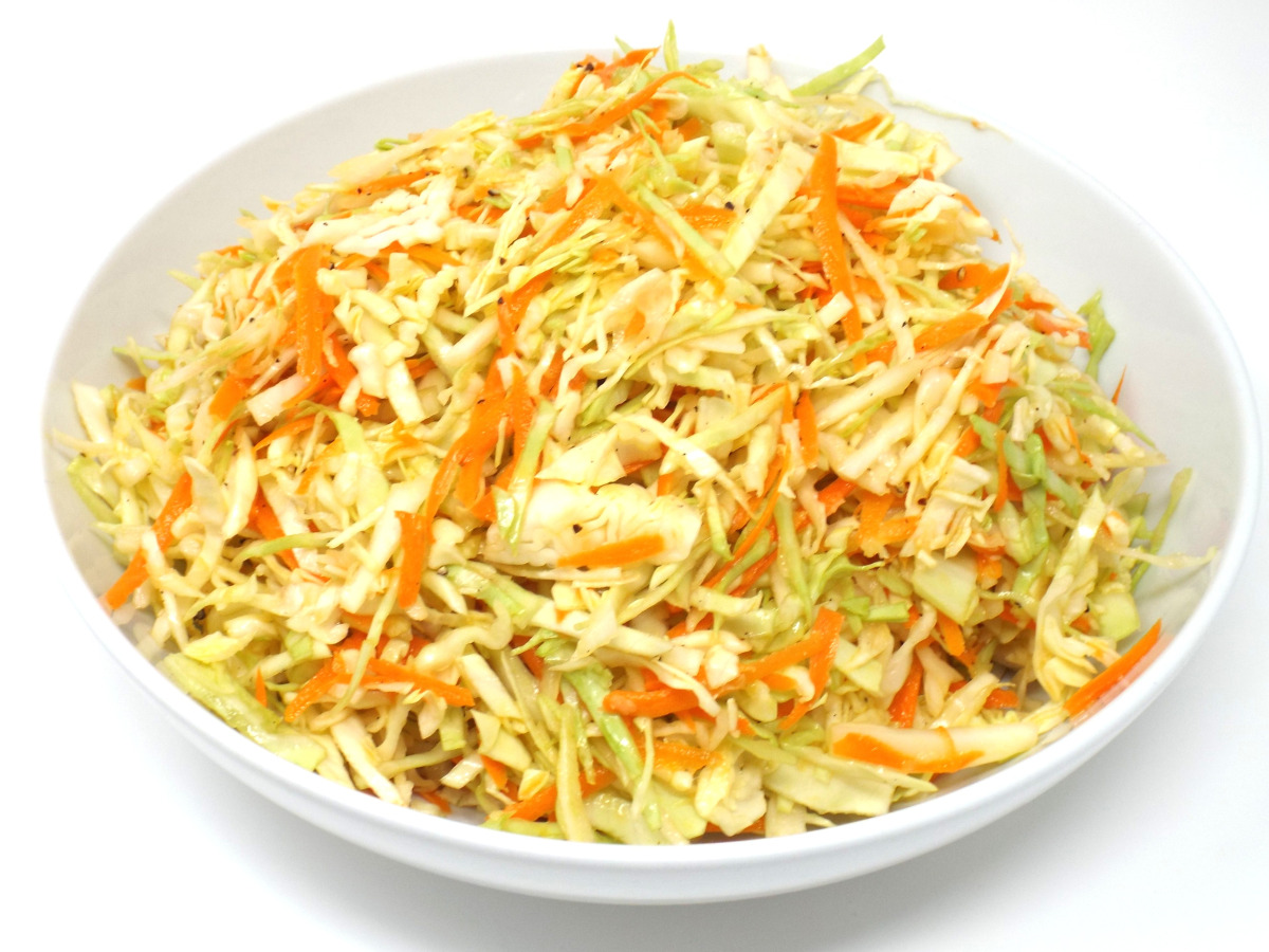 Simple Lemon and Vinegar Coleslaw