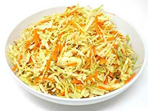 Simple Lemon and Vinegar Coleslaw