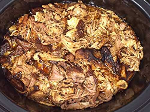 Slow Cooker Spicy Pineapple Pulled Pork
