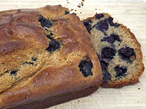 Whole Wheat Blueberry and Yogurt Muffin Bread
