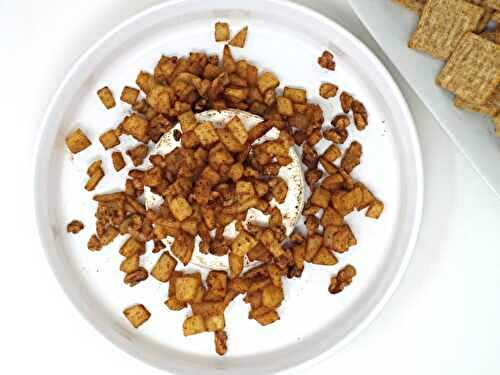 Baked Brie with Apple and Walnuts