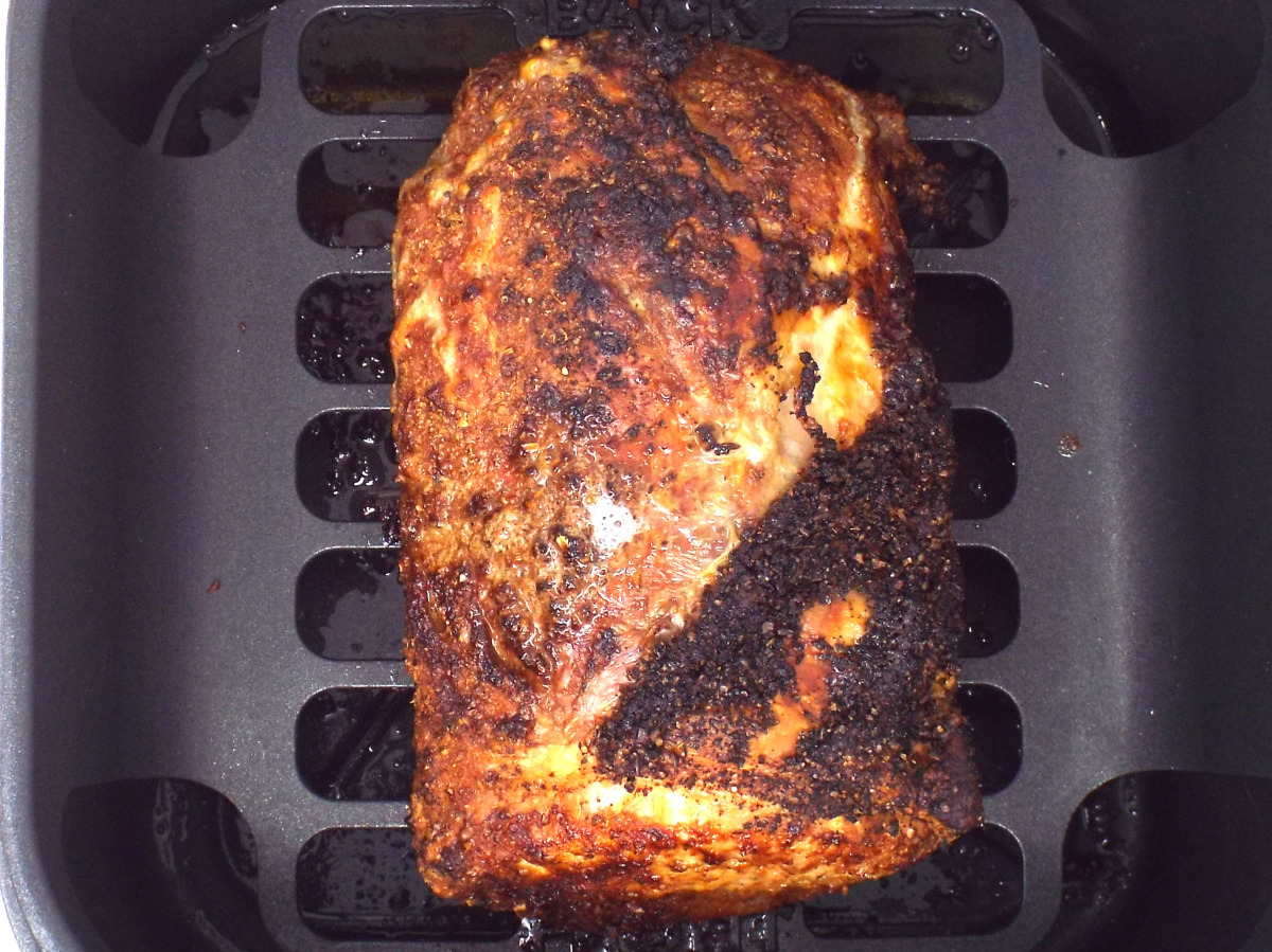 Garlic and Fennel Air Fryer Pork Loin