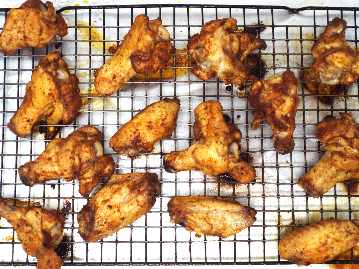 Moroccan Baked Chicken Wings