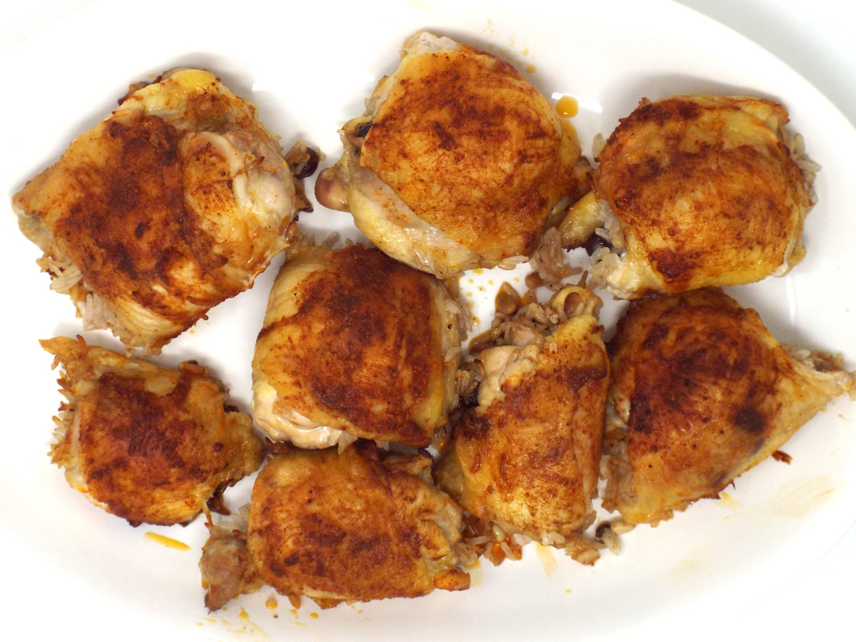 Pilic Topkapi (Turkish Rice Stuffed Chicken)