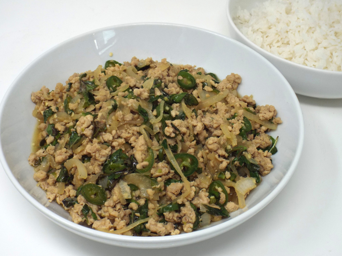 Chicken Pad Krapow (Thai Basil Stir-Fry)