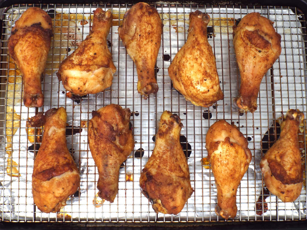 Ginger and Garlic Chicken Drumsticks