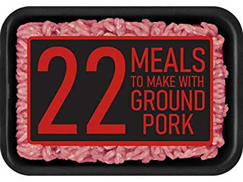 22 meals to Make with Ground Pork