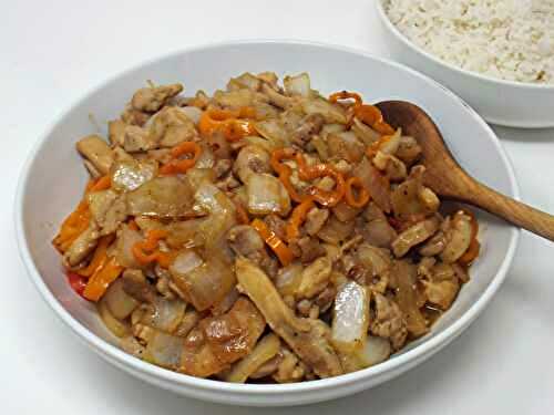 Chinese Black Pepper Chicken