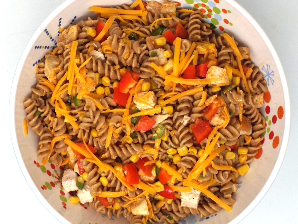 Tex-Mex Chicken Pasta Salad