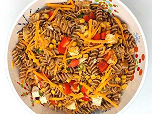 Tex-Mex Chicken Pasta Salad