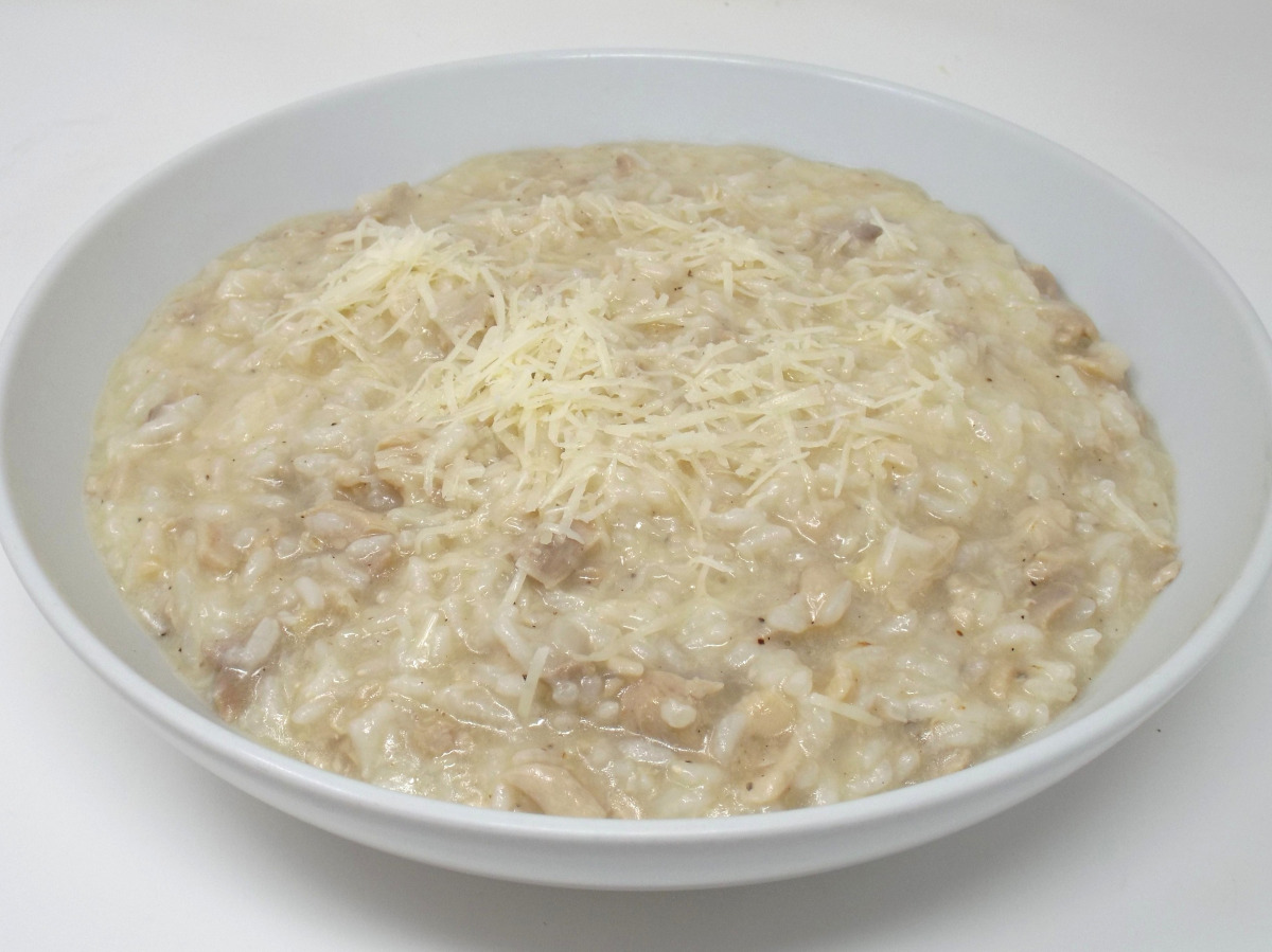 Chicken and Asiago Risotto