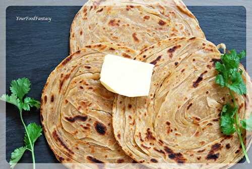Layered Laccha Paratha