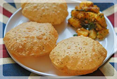 Crunchy Ajwain Poori