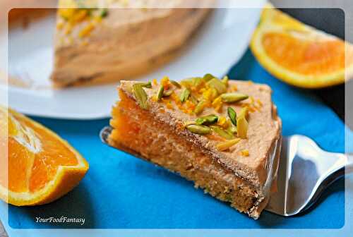 Orange and Pistachio Cake