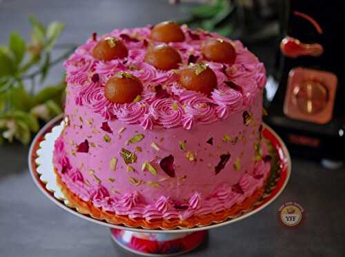 Gulab Jamun cake