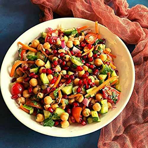 High Protein Vegetarian Salad