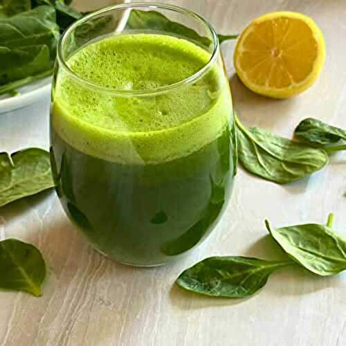 Spinach Juice Recipe