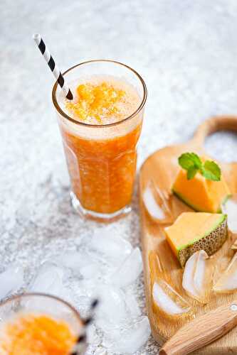 Cantaloupe Orange Smoothie Recipe