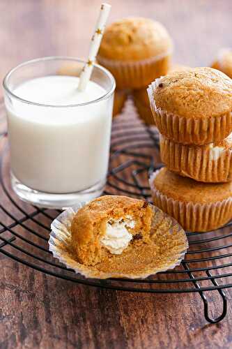 Carrot Cake Muffins Recipe With Cream Cheese Filling