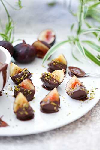 Chocolate Covered Figs Recipe