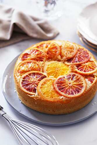 Easy Blood Orange Upside Down Cake Recipe