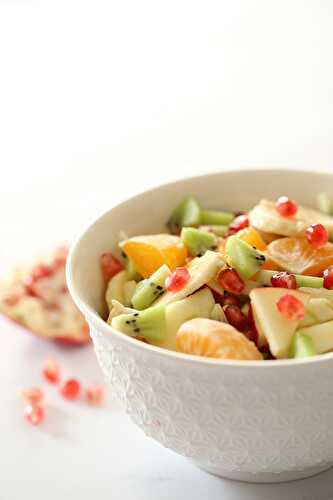 Easy Winter Fruit Salad Recipe