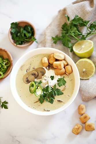 Simple and Easy Mushroom Soup Recipe