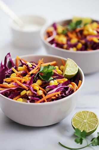 Simple and Easy Red Cabbage Salad Recipe