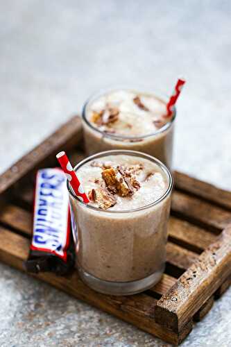 Snickers Milkshake Recipe
