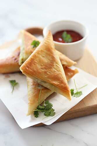 Vegetable Samosa Recipe With Filo Pastry