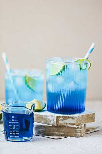 Blue Mocktail Recipe