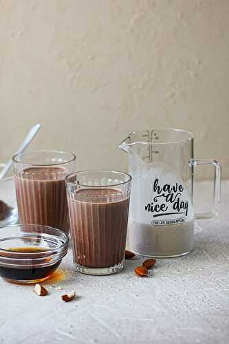 Vegan Chocolate Milk Recipe