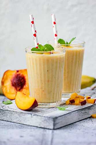 Peach and Banana Smoothie Recipe