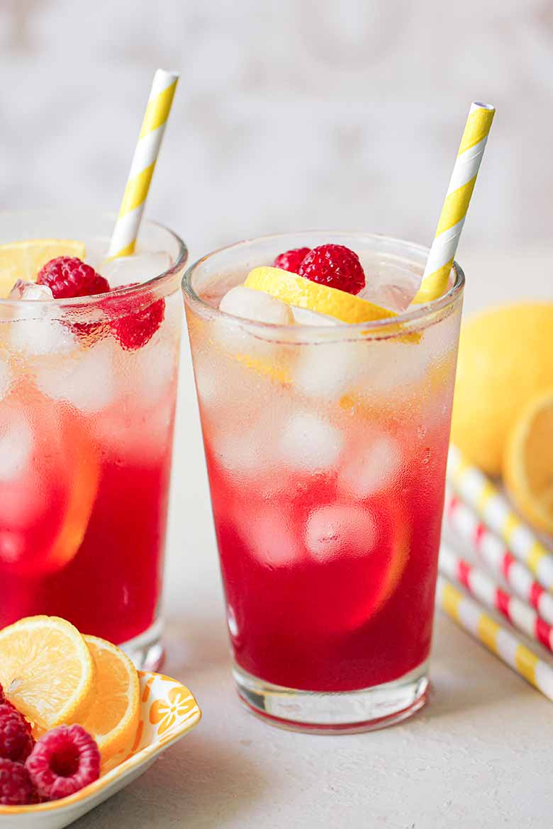 Sparkling Raspberry Lemonade