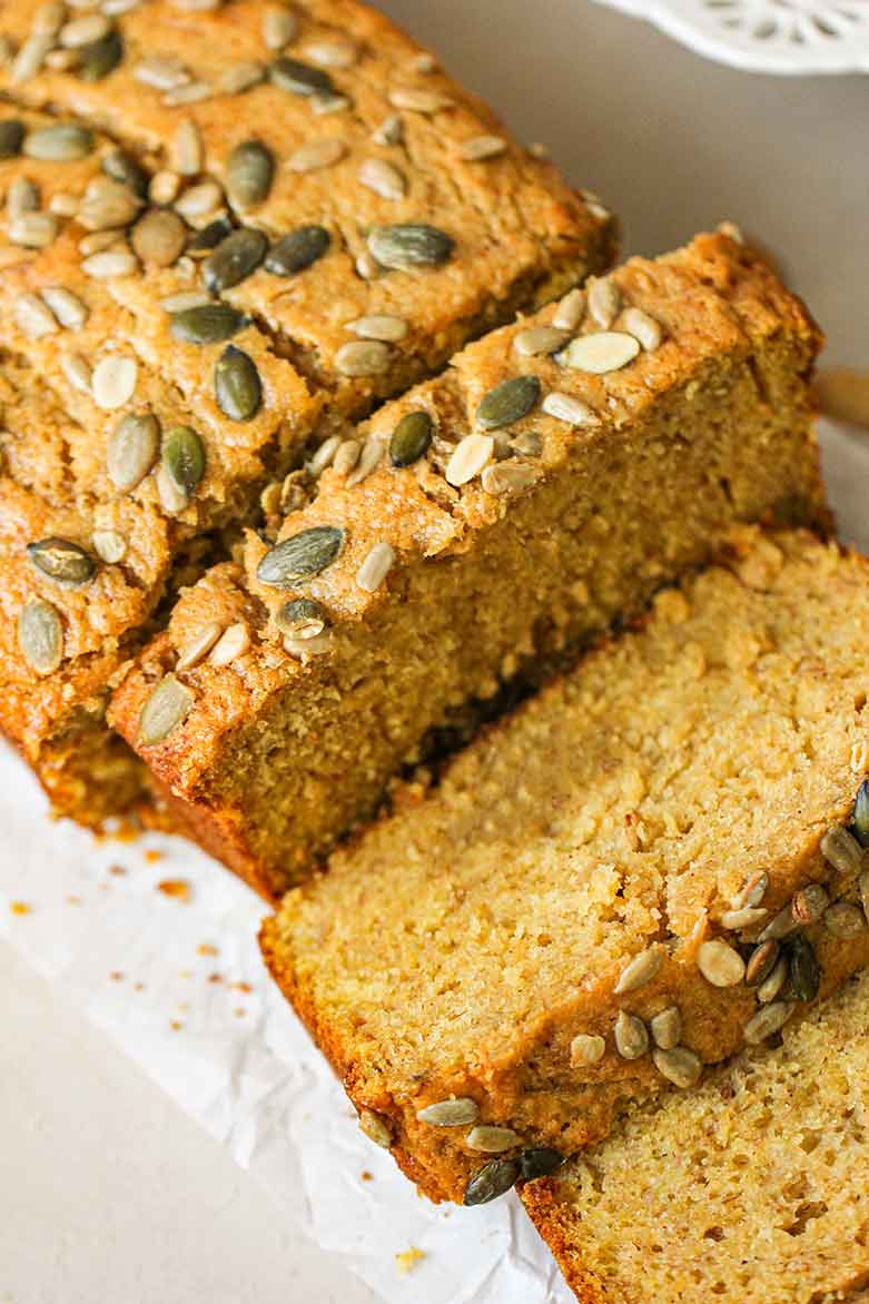 Pumpkin Banana Bread With Sour Cream