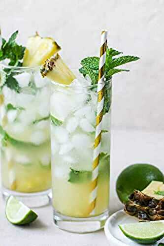 Pineapple Mojito Mocktail