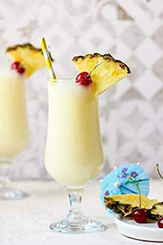 Virgin Piña Colada Mocktail Recipe