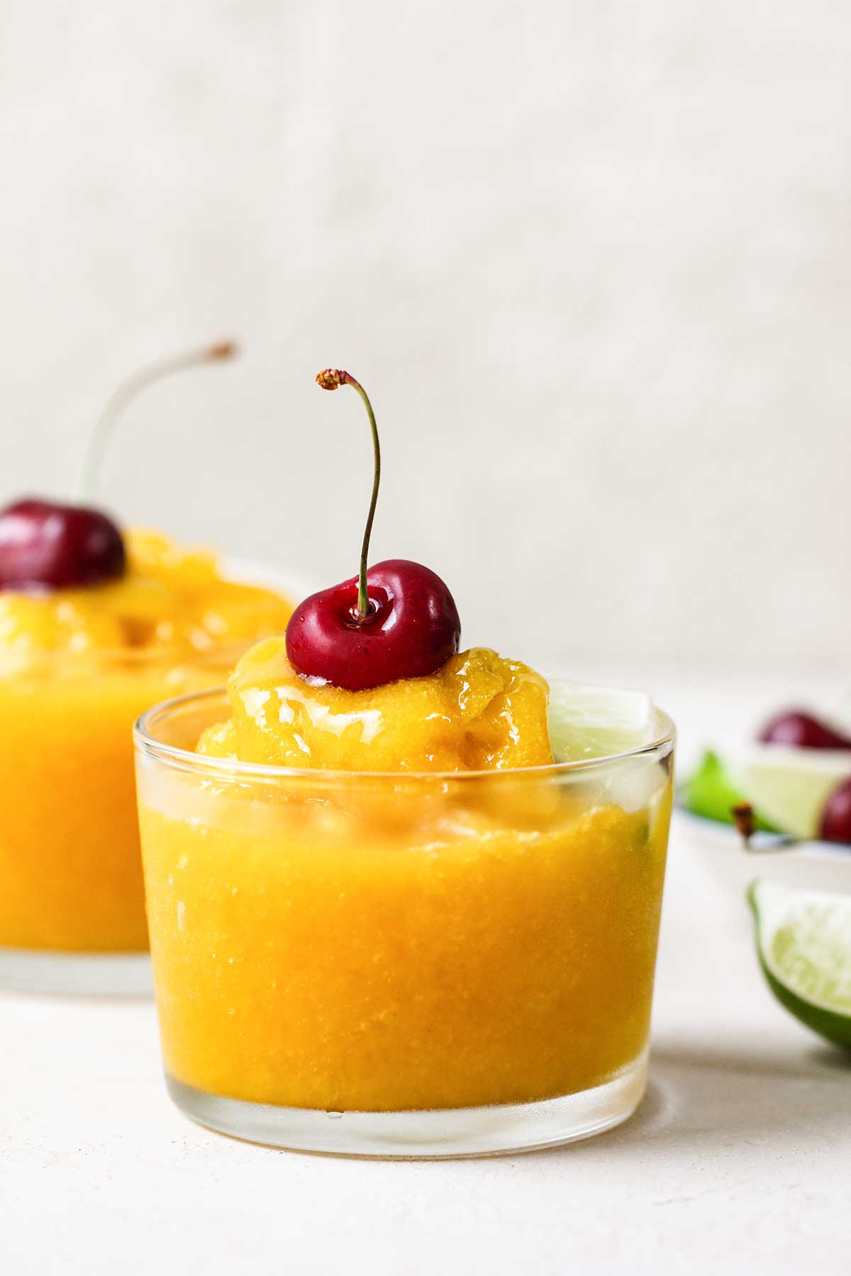 Frozen Mango Margarita Mocktail