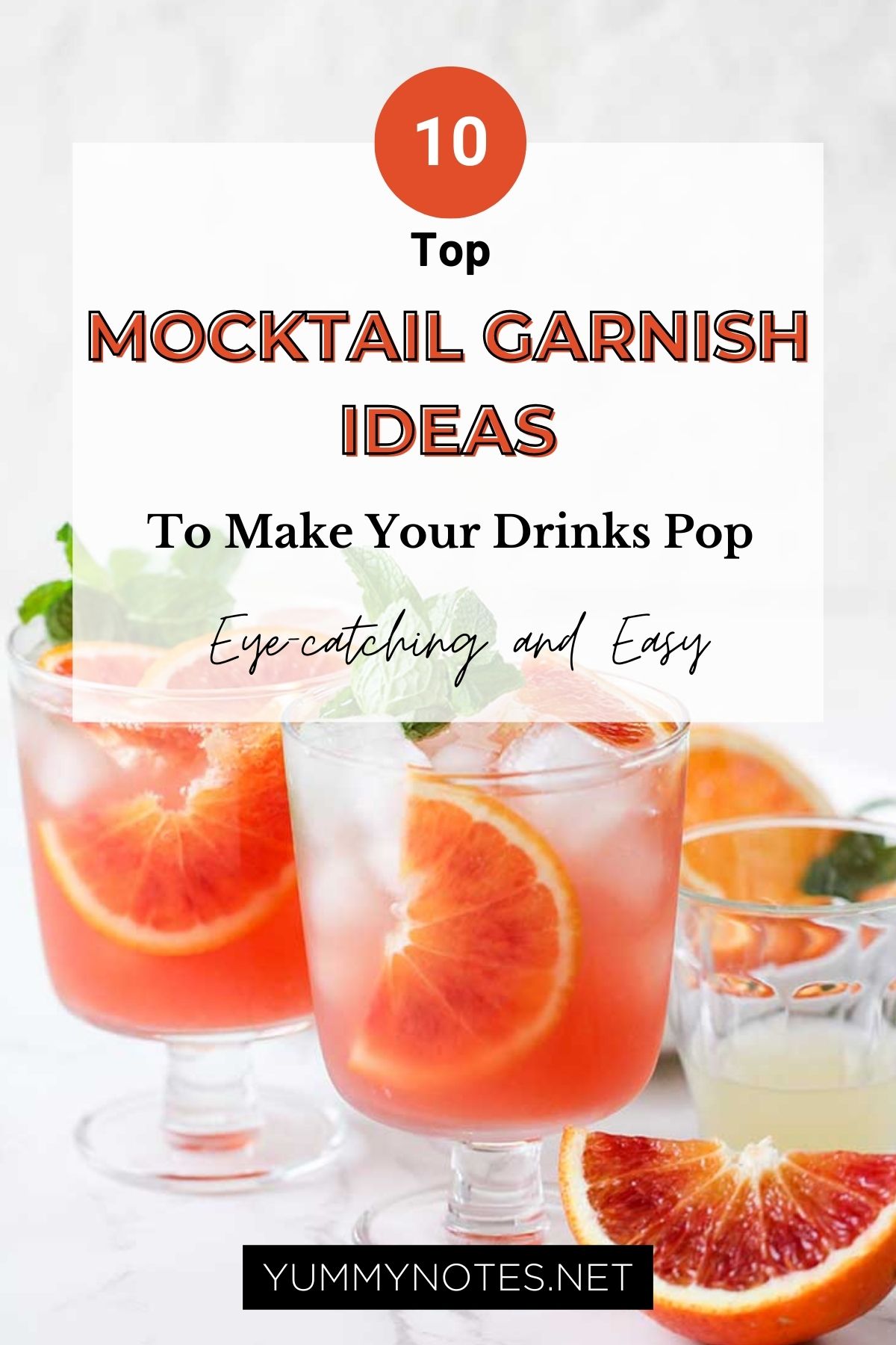 Mocktail Garnishes: 10 Creative Ideas to Make Your Drinks Pop!
