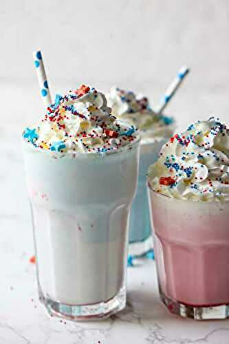 4th of July Milkshake Recipe