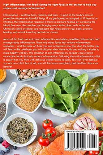 Anti-Inflammation Cookbook: Reduce and Manage Inflammation with Healthy Anti-Inflammatory Diet Recipes