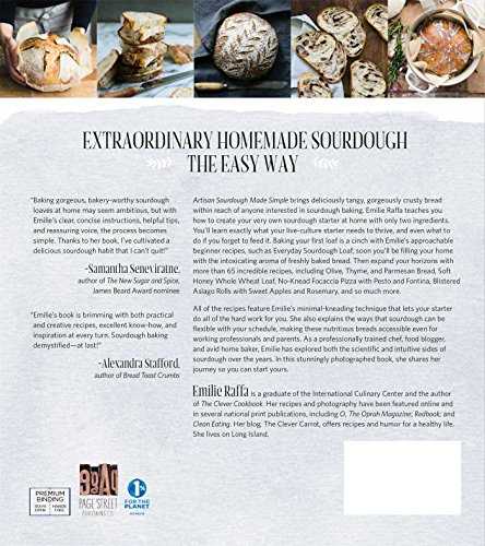 Artisan Sourdough Made Simple: A Beginner's Guide to Delicious Handcrafted Bread With Minimal Kneading