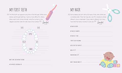 Baby'S First Year Journal: A Keepsake Of Milestone Moments (Baby Record Books)