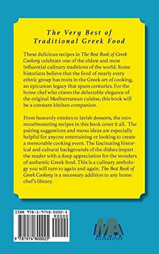 Best Book of Greek Cookery