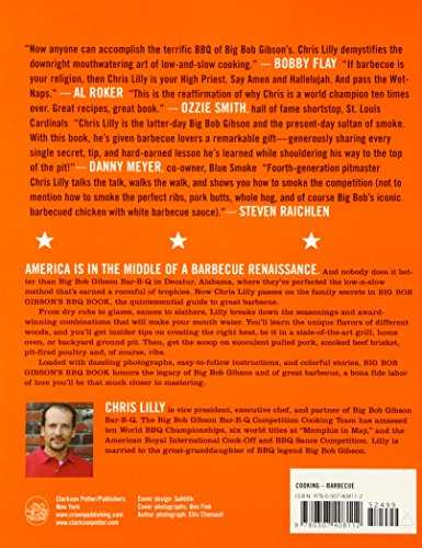 Big Bob Gibson's BBQ Book: Recipes and Secrets from a Legendary Barbecue Joint: A Cookbook